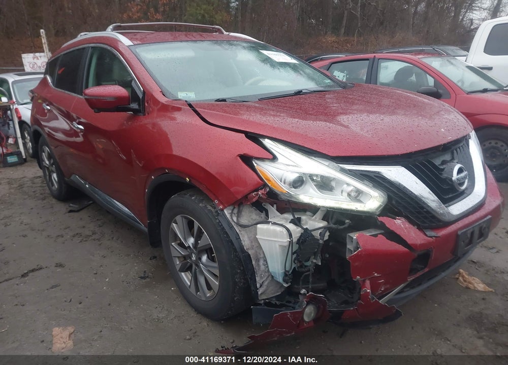 2016 NISSAN MURANO SL VIN: 5N1AZ2MHXGN164127