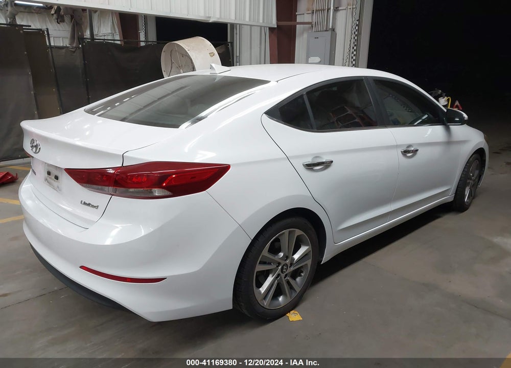 2017 HYUNDAI ELANTRA LIMITED VIN: 5NPD84LFXHH028761