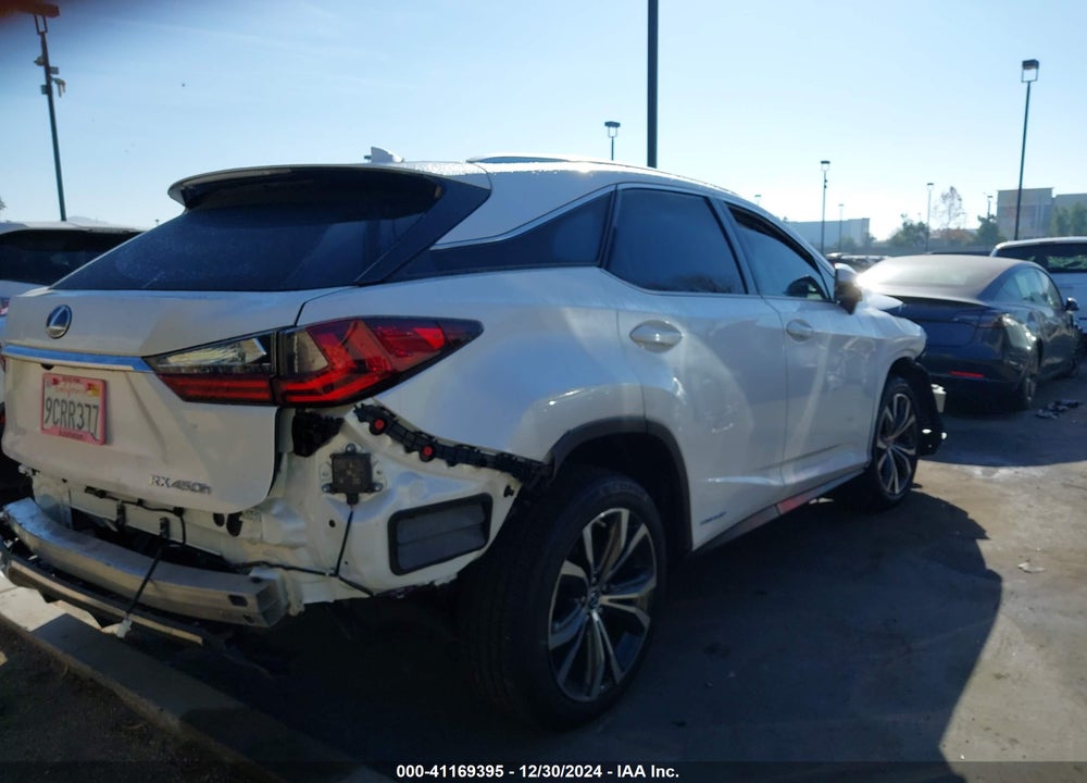 2022 LEXUS RX 450H VIN: 2T2HGMDA5NC090764