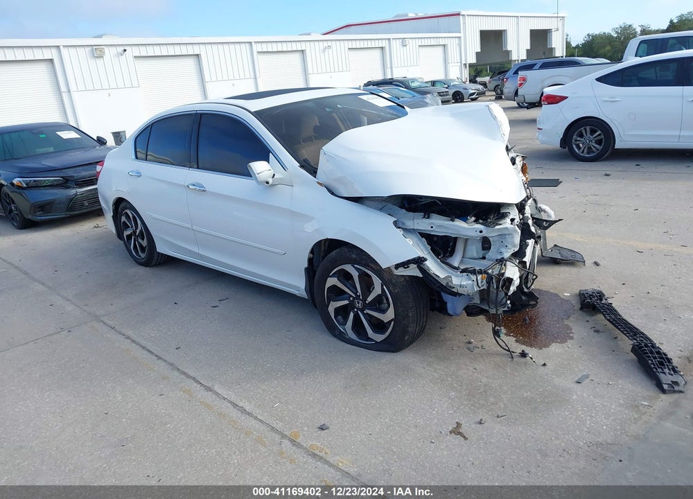 2017 HONDA ACCORD EX-L V6 VIN: 1HGCR3F01HA000009