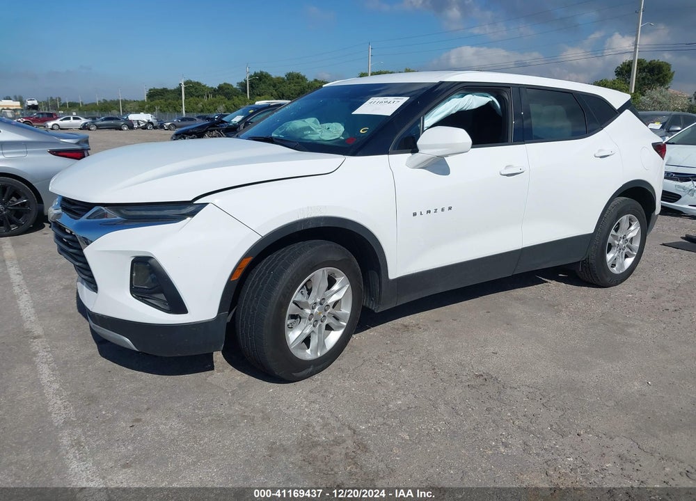 2022 CHEVROLET BLAZER FWD 2LT VIN: 3GNKBCR40NS144570