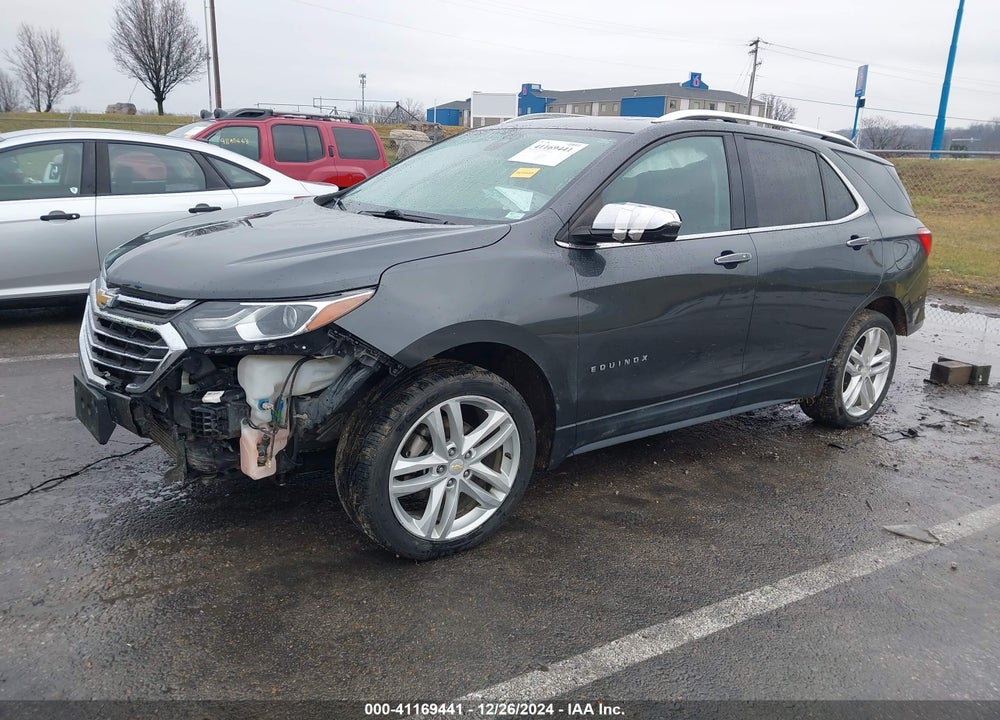 2018 CHEVROLET EQUINOX PREMIER VIN: 2GNAXMEV8J6267382