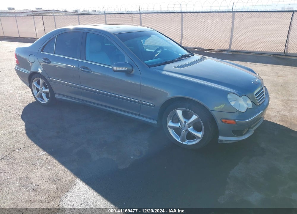 2005 MERCEDES-BENZ C 230 KOMPRESSOR SPORT VIN: WDBRF40J65F576877