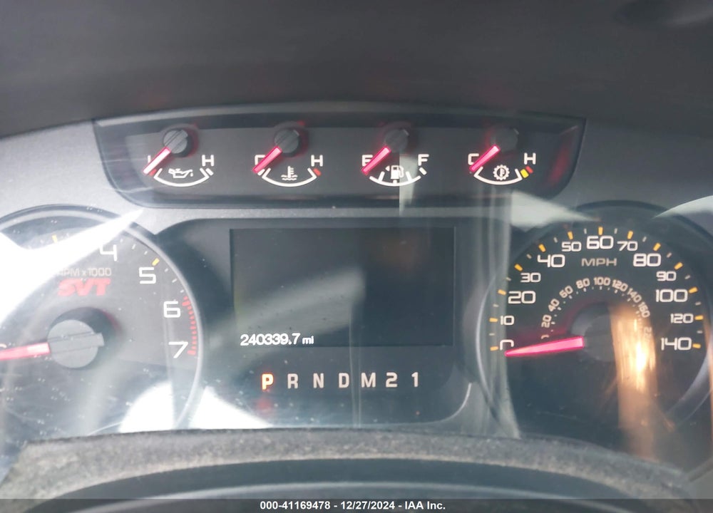 2011 FORD F-150 SVT RAPTOR VIN: 1FTFW1R60BFD19422