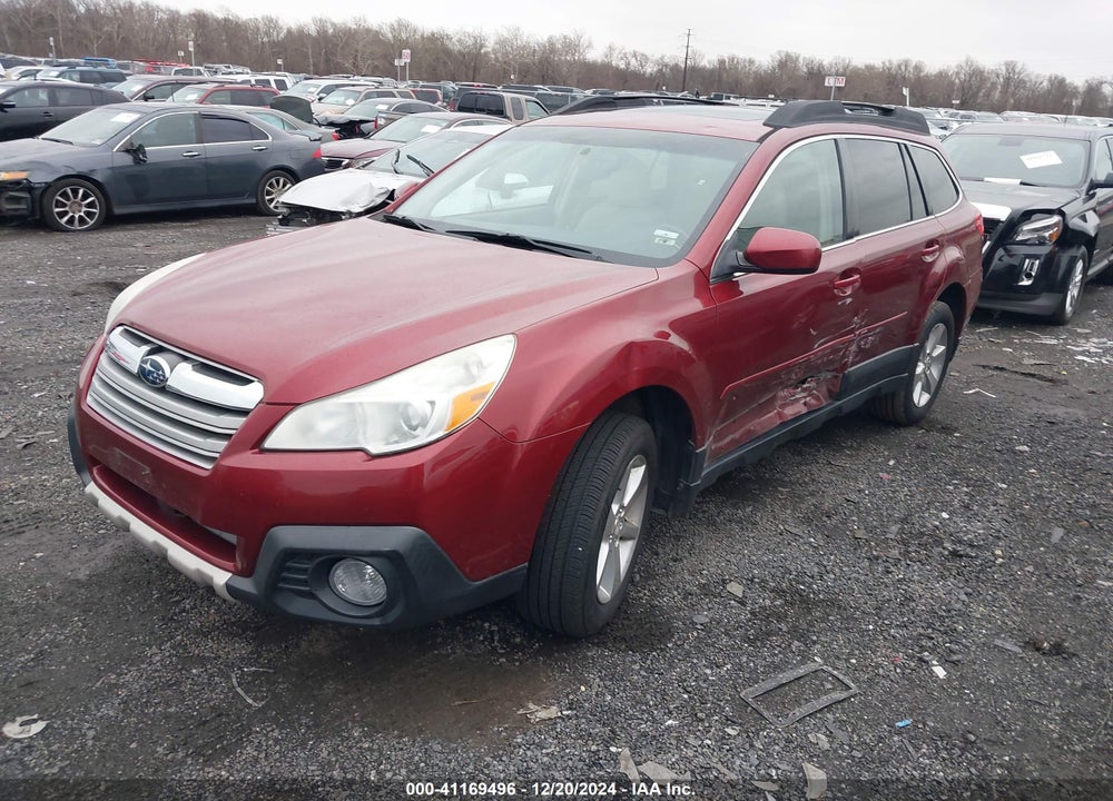 2014 SUBARU OUTBACK 2.5I LIMITED VIN: 4S4BRBLC9E3326512