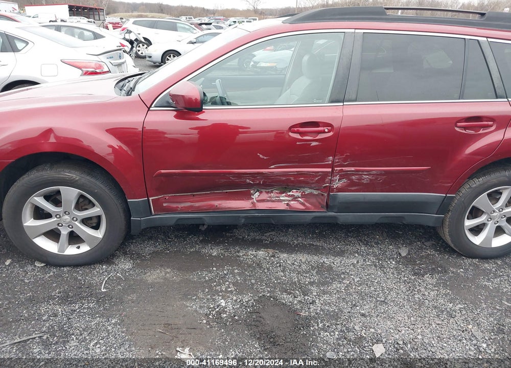 2014 SUBARU OUTBACK 2.5I LIMITED VIN: 4S4BRBLC9E3326512