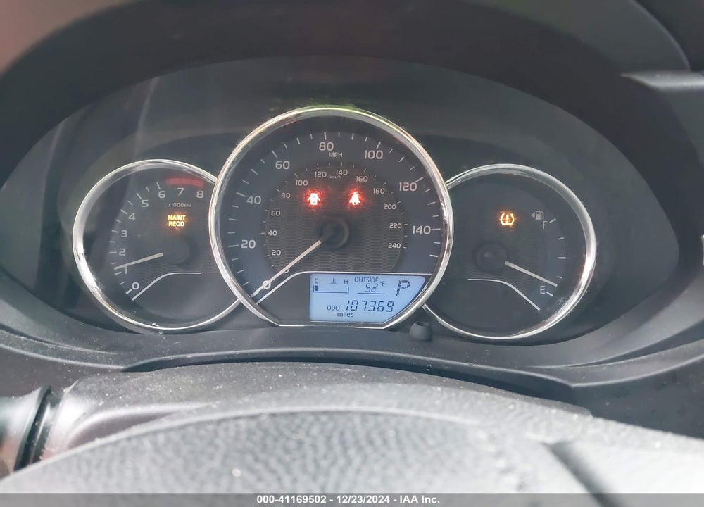 2013 TOYOTA COROLLA VIN: 2T1BURHE0GC574857