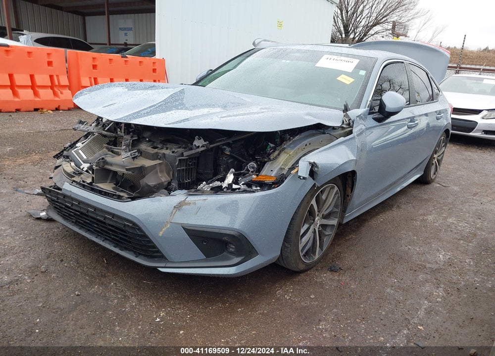 2022 HONDA CIVIC VIN: 2HGFE1F93NH317542