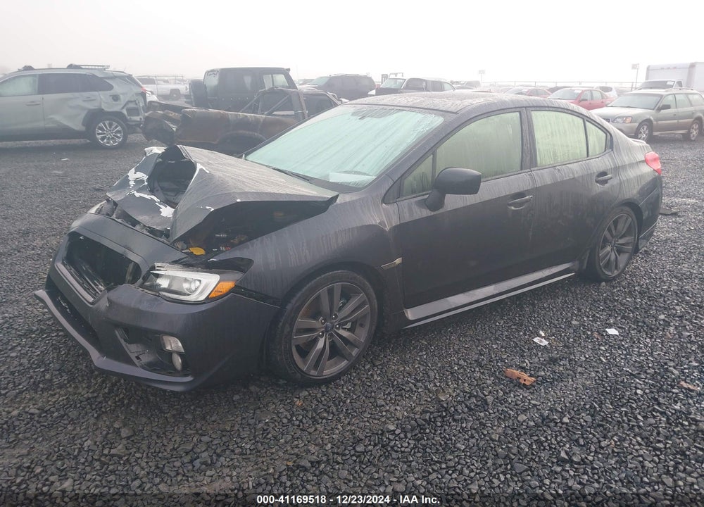 2016 SUBARU WRX VIN: JF1VA1J66G9832899