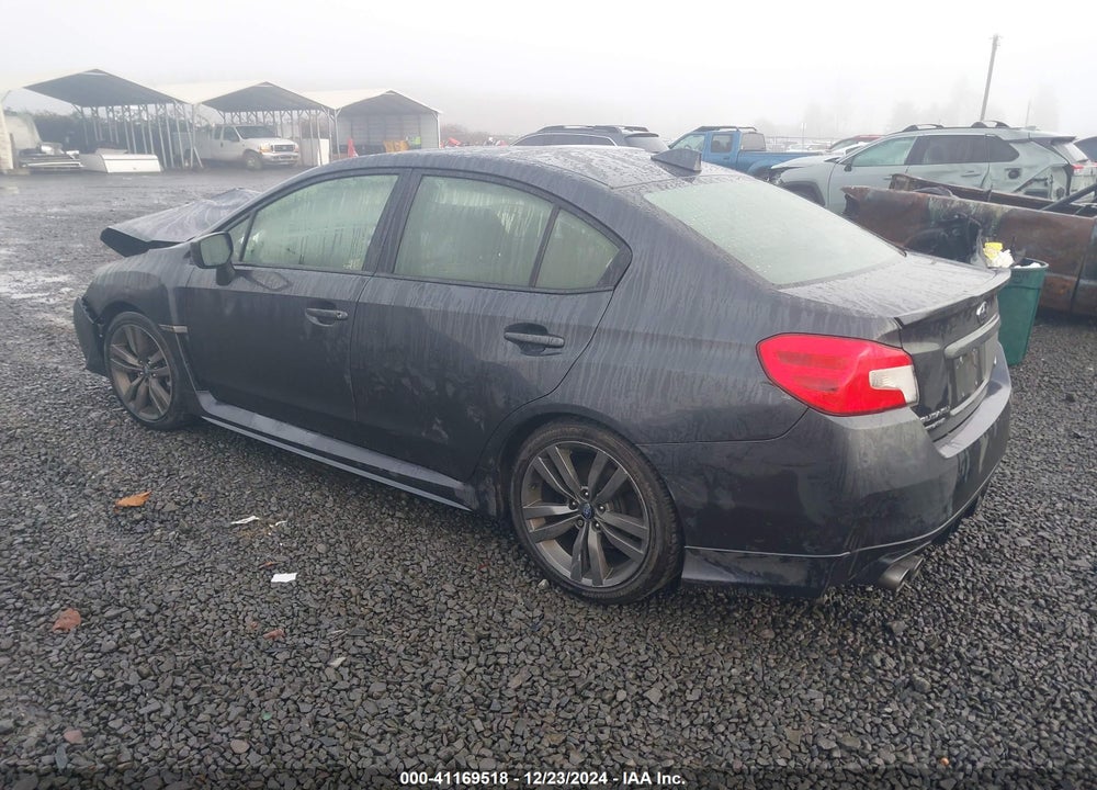 2016 SUBARU WRX VIN: JF1VA1J66G9832899