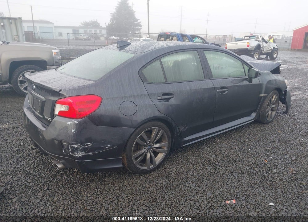 2016 SUBARU WRX VIN: JF1VA1J66G9832899