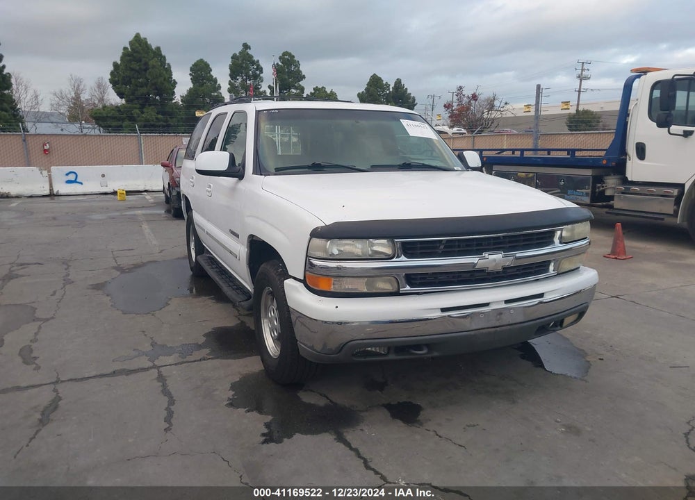 2001 CHEVROLET TAHOE LT VIN: 1GNEK13T11R128067