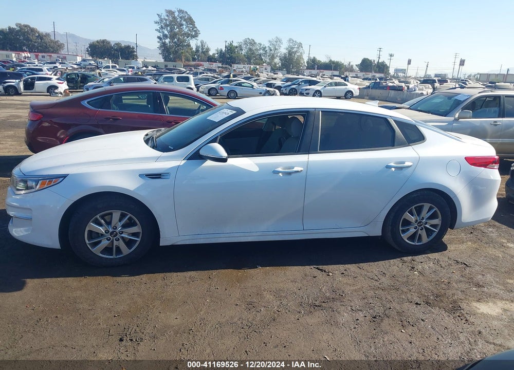 2016 KIA OPTIMA LX VIN: 5XXGT4L35GG067981