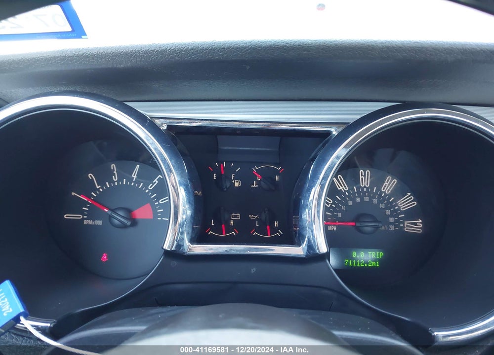 2009 FORD MUSTANG VIN: 1ZVHT80N595101665