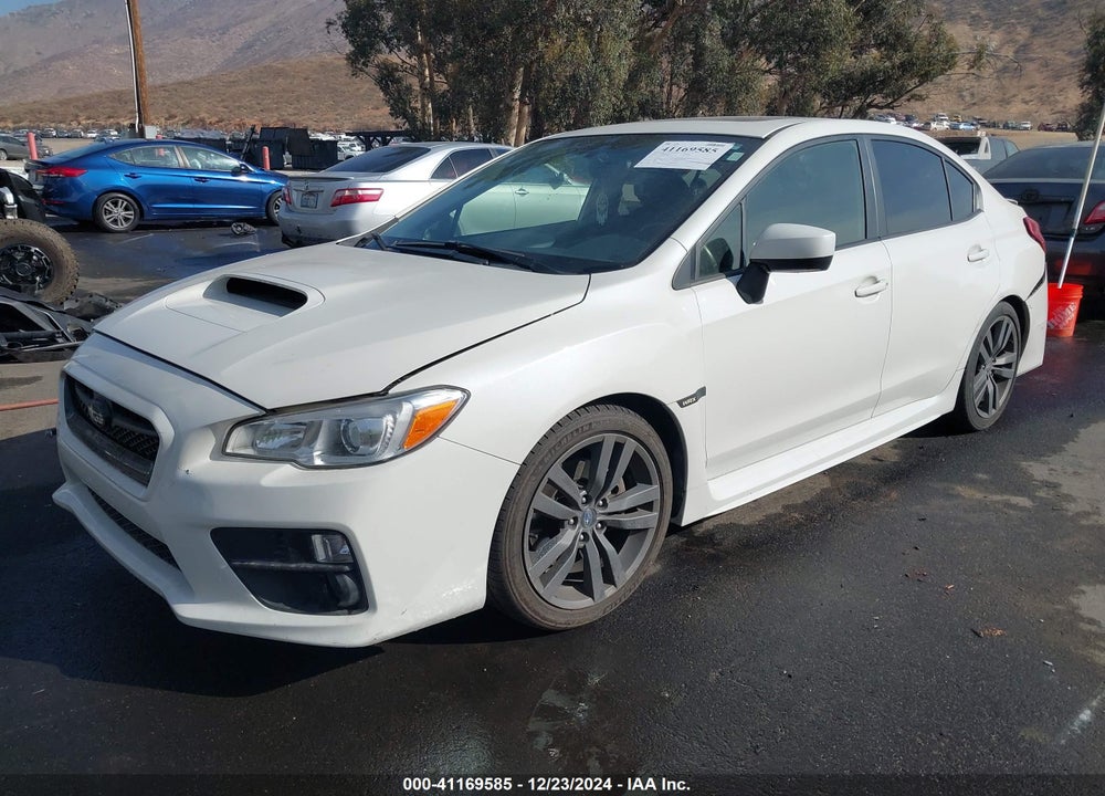 2016 SUBARU WRX PREMIUM VIN: JF1VA1E63G8807247