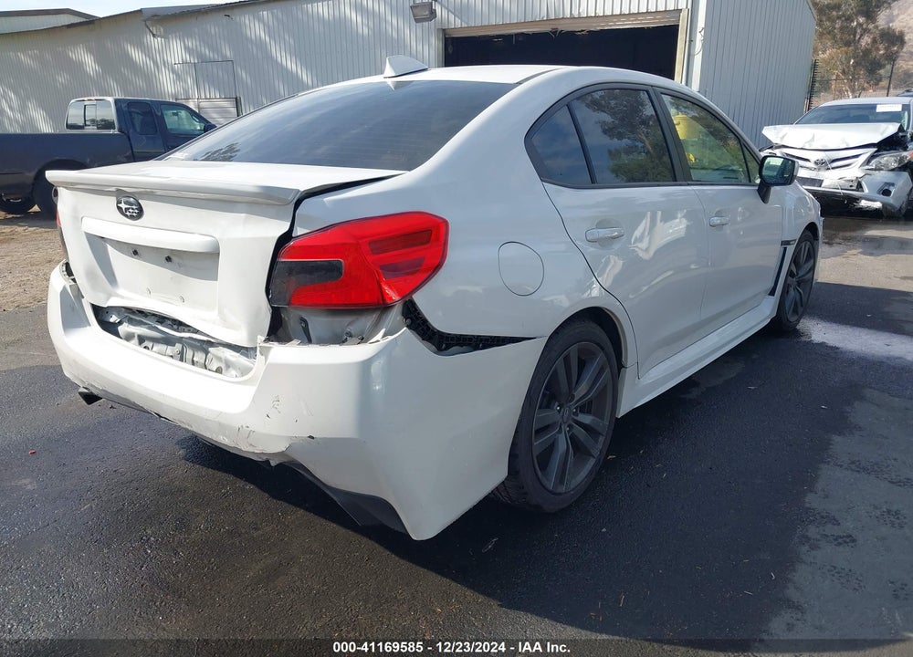 2016 SUBARU WRX PREMIUM VIN: JF1VA1E63G8807247