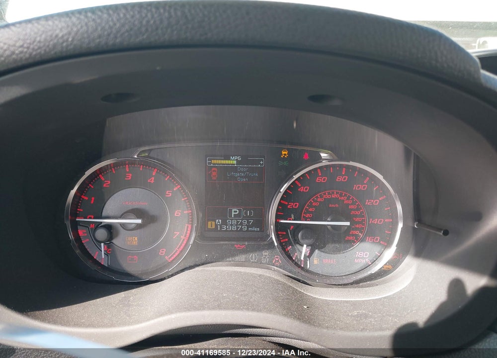 2016 SUBARU WRX PREMIUM VIN: JF1VA1E63G8807247