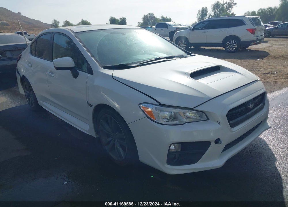 2016 SUBARU WRX PREMIUM VIN: JF1VA1E63G8807247