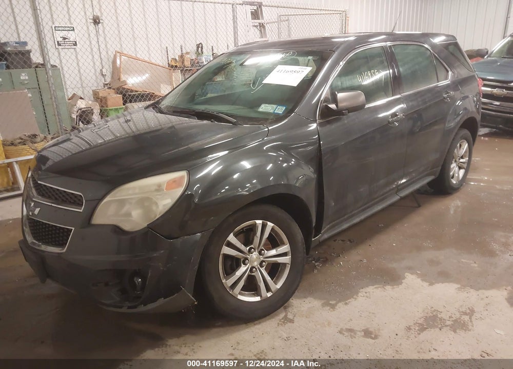 2012 CHEVROLET EQUINOX LS VIN: 2GNALBEK9C1301156