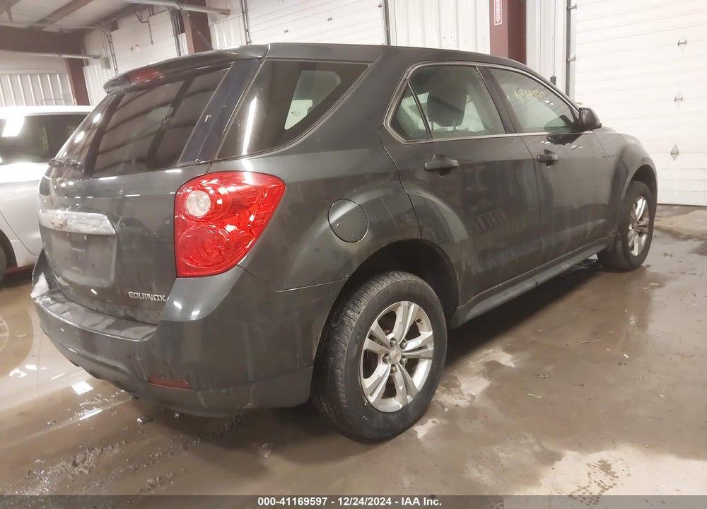 2012 CHEVROLET EQUINOX LS VIN: 2GNALBEK9C1301156