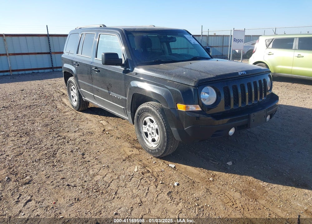 2017 JEEP PATRIOT SPORT 4X4 VIN: 1C4NJRBB3HD197000