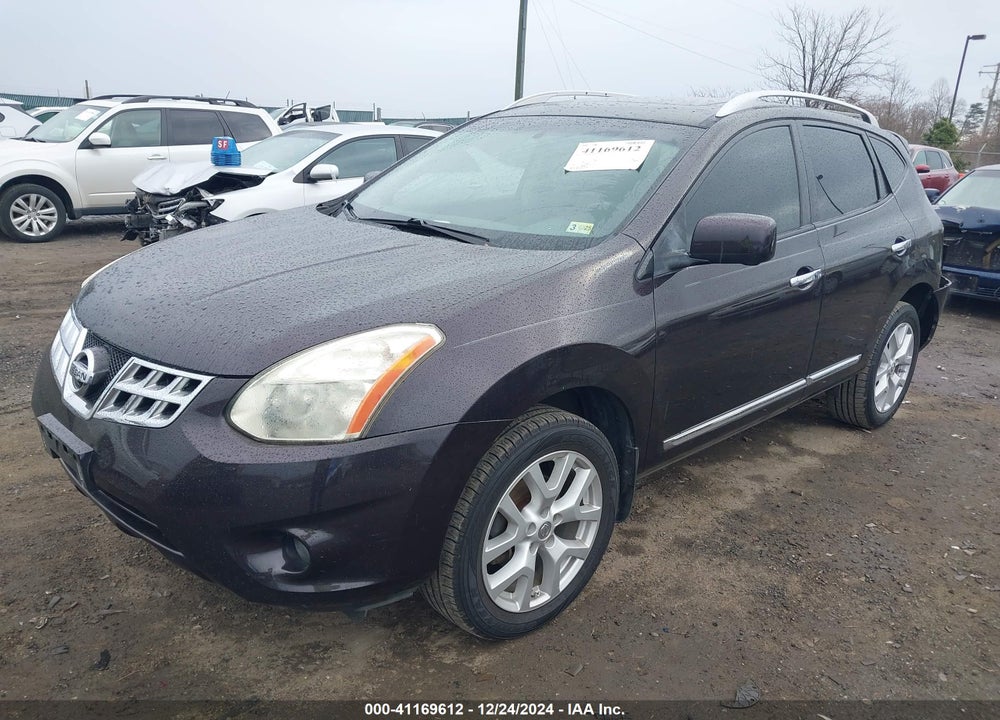 2013 NISSAN ROGUE SV W/SL PKG VIN: JN8AS5MV4DW621928