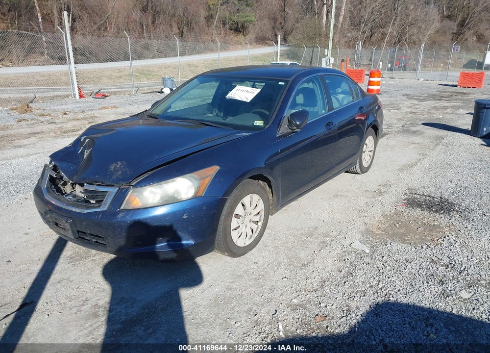 2009 HONDA ACCORD 2.4 LX VIN: 1HGCP26359A041450