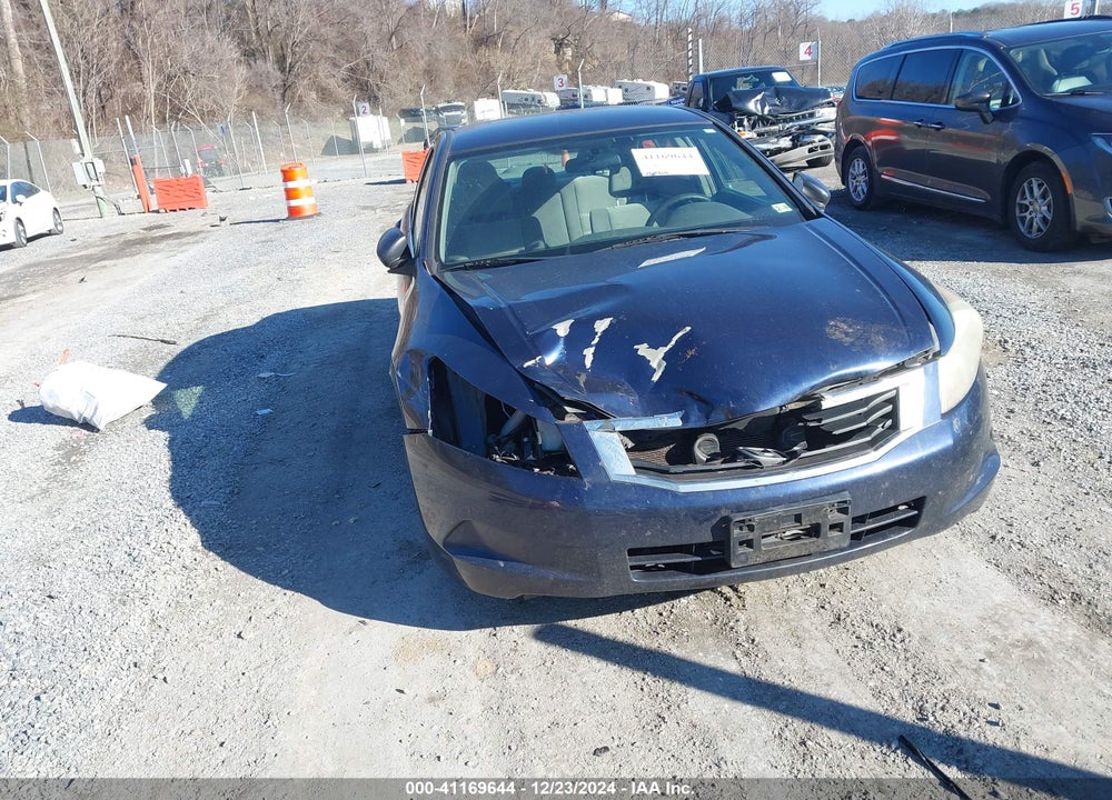 2009 HONDA ACCORD 2.4 LX VIN: 1HGCP26359A041450