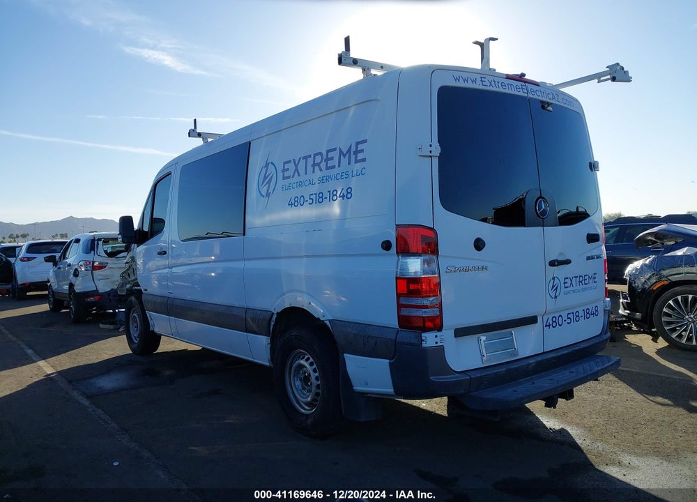 2013 MERCEDES-BENZ SPRINTER 2500 NORMAL ROOF VIN: WD4PE7CC9D5746640