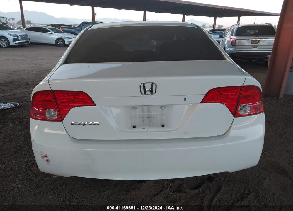 2007 HONDA CIVIC LX VIN: 1HGFA15557L097692