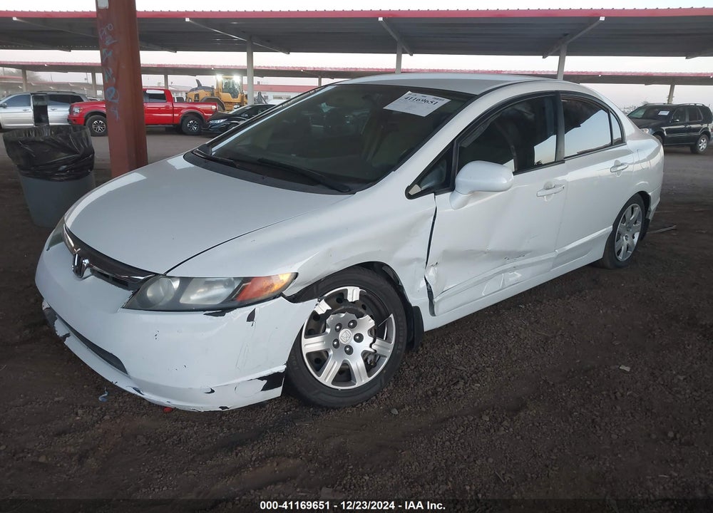 2007 HONDA CIVIC LX VIN: 1HGFA15557L097692