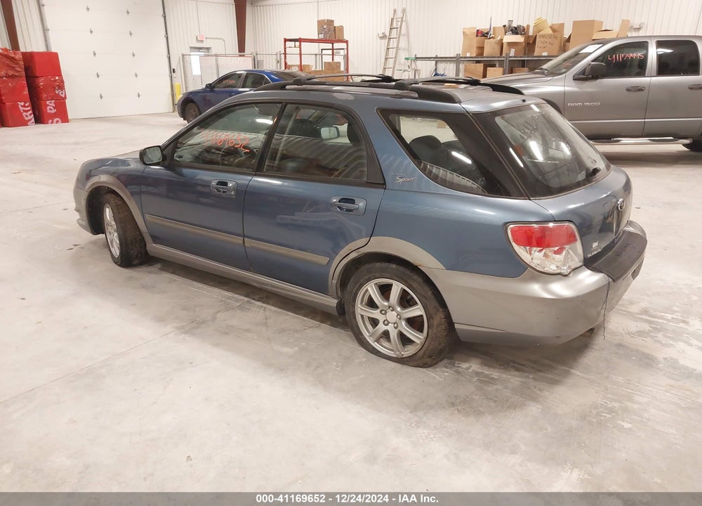 2007 SUBARU IMPREZA OUTBACK SPORT VIN: JF1GG63617H800496