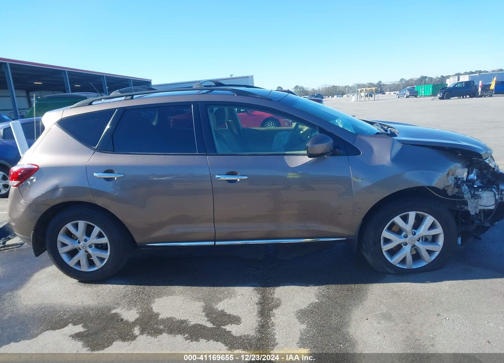 2012 NISSAN MURANO SL VIN: JN8AZ1MU7CW119571