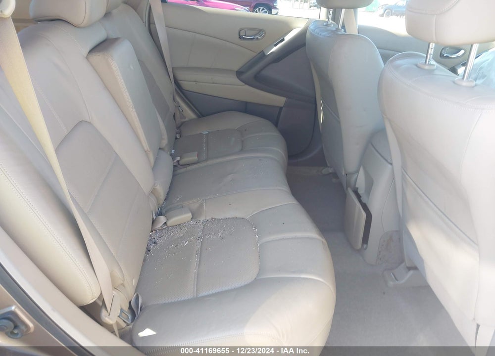 2012 NISSAN MURANO SL VIN: JN8AZ1MU7CW119571