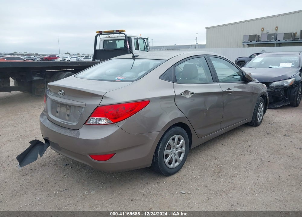 2013 HYUNDAI ACCENT GLS VIN: KMHCT4AE3DU429570