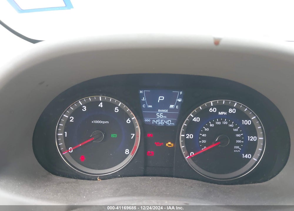 2013 HYUNDAI ACCENT GLS VIN: KMHCT4AE3DU429570