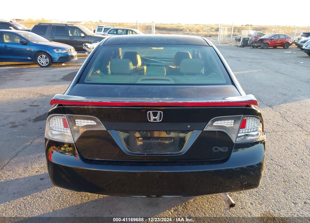 2006 HONDA CIVIC VIN: 1HGFA16866L097532