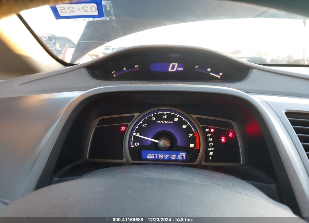 2006 HONDA CIVIC VIN: 1HGFA16866L097532