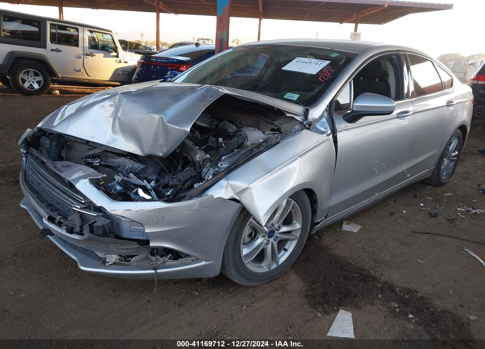 2018 FORD FUSION VIN: 3FA6P0HD8JR229336