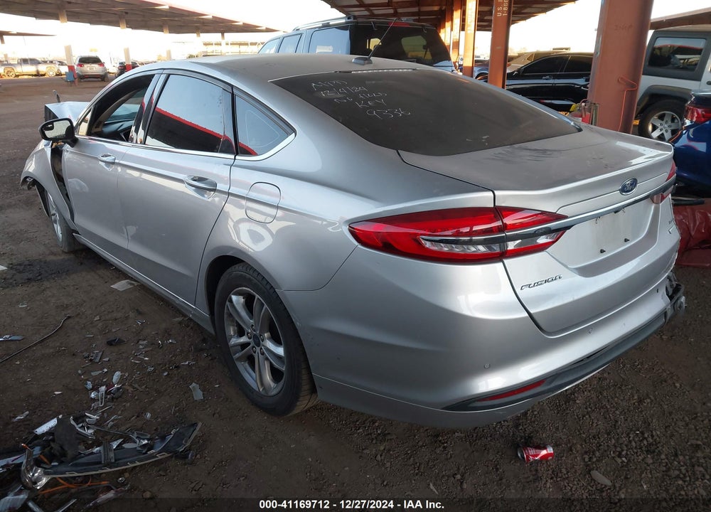 2018 FORD FUSION VIN: 3FA6P0HD8JR229336