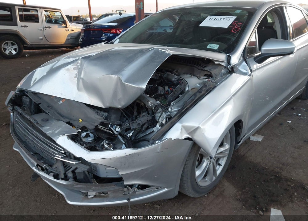 2018 FORD FUSION VIN: 3FA6P0HD8JR229336