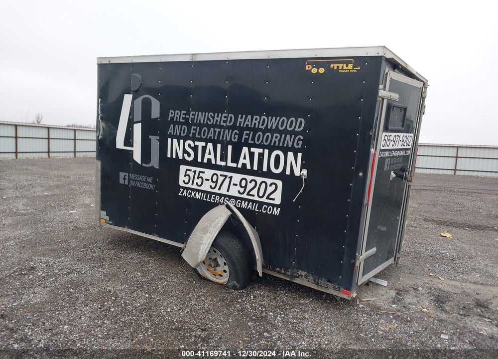 2020 DOOLITTLE CARGO TRAILER VIN: 1DGCS1012LM044073