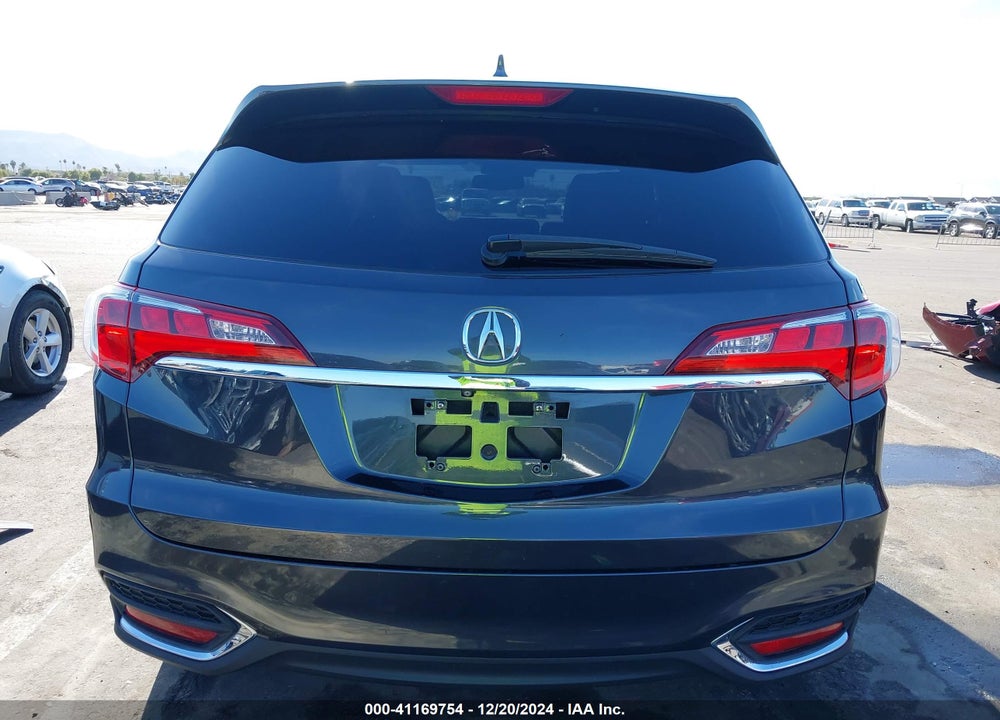 2016 ACURA RDX TECHNOLOGY   WATCH PLUS PACKAGES/TECHNOLOGY PACKAGE VIN: 5J8TB3H53GL003994