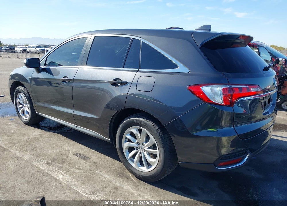 2016 ACURA RDX TECHNOLOGY   WATCH PLUS PACKAGES/TECHNOLOGY PACKAGE VIN: 5J8TB3H53GL003994