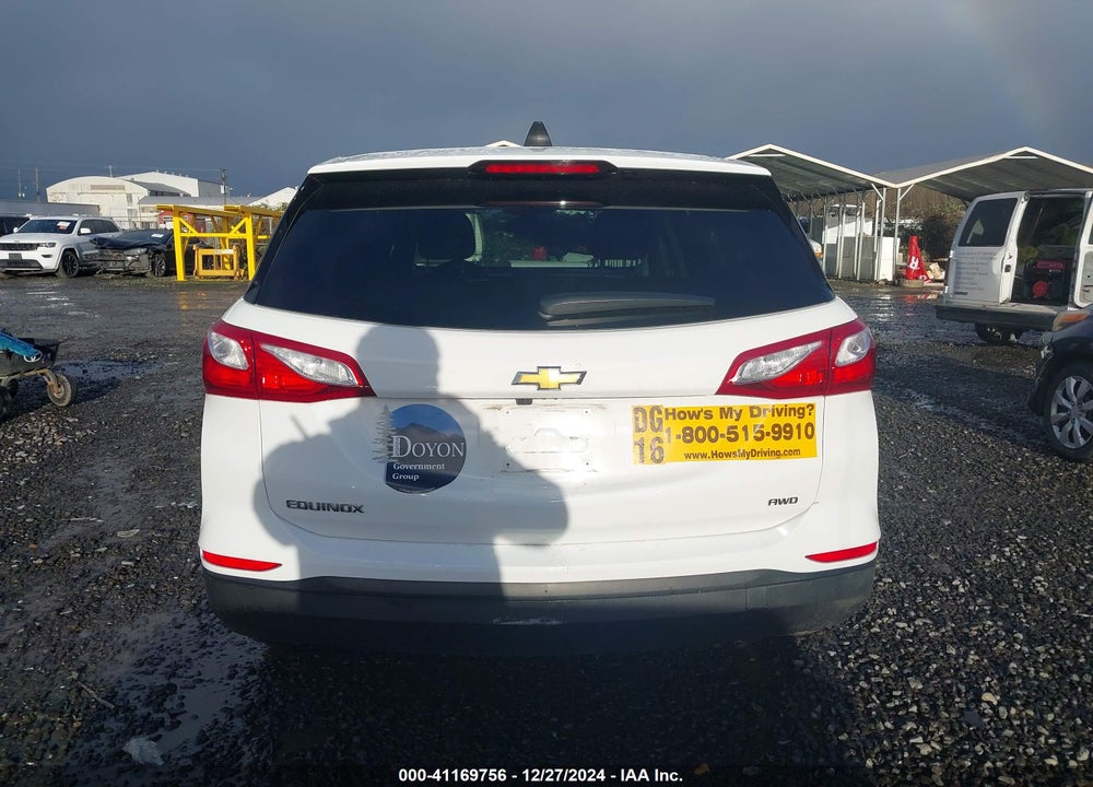2020 CHEVROLET EQUINOX AWD LS VIN: 2GNAXSEV4L6250778