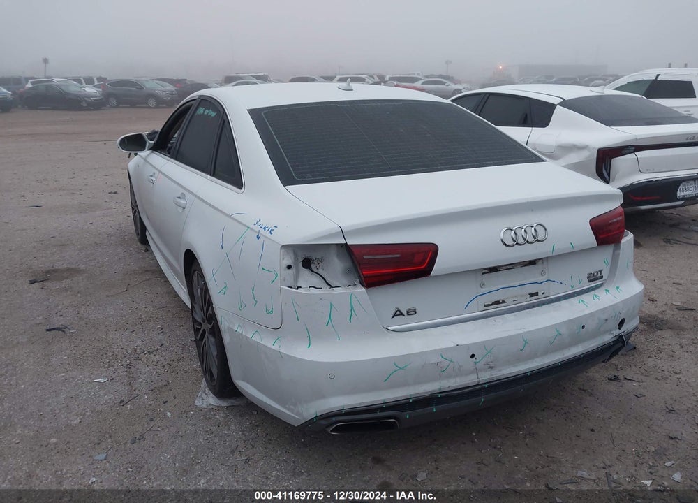 2016 AUDI A6 VIN: WAUGFBFC5GN167863
