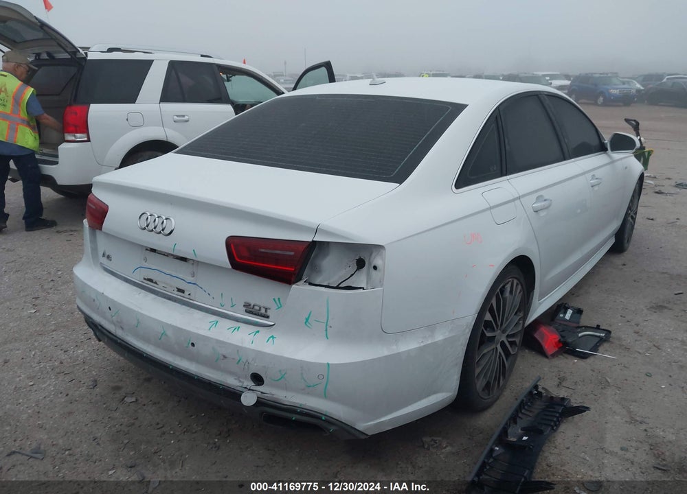 2016 AUDI A6 VIN: WAUGFBFC5GN167863