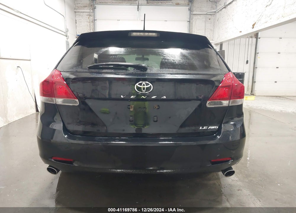 2013 TOYOTA VENZA LE V6 VIN: 4T3BK3BB0DU095616