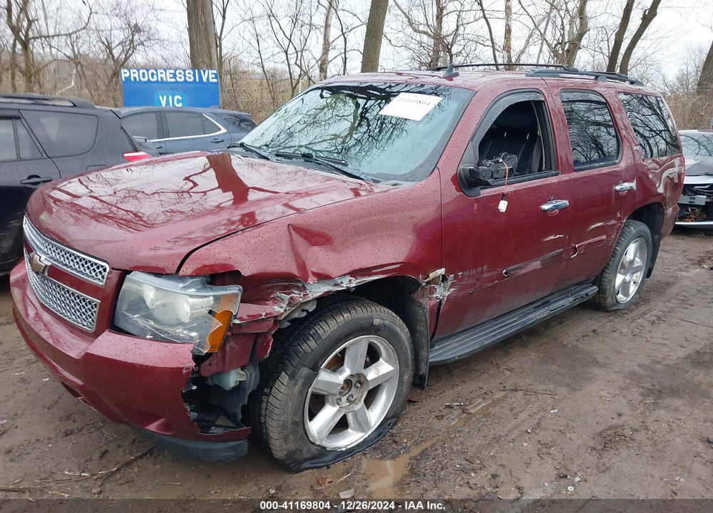 2008 CHEVROLET TAHOE VIN: 1GNFK13098J228517