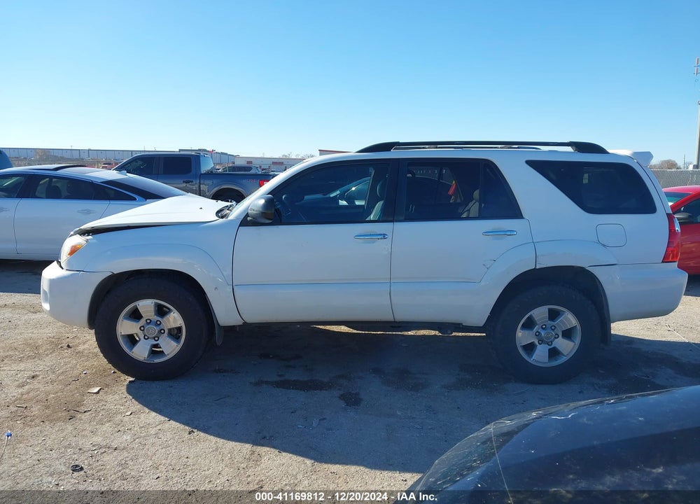 2007 TOYOTA 4RUNNER SR5 V6 VIN: JTEZU14R178075338